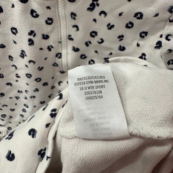 Janie and Jack JJ Sport Leopard Half-Zip Dress - Picture 8 of 9